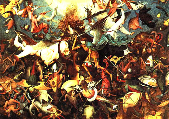 La caída de los ángeles rebeldes