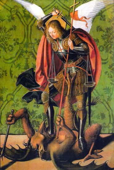 San Miguel Arcángel y el dragón