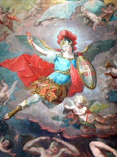 San Miguel y la caída de los ángeles