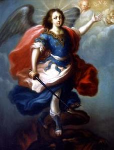 San Miguel Arcángel como el gran vencedor