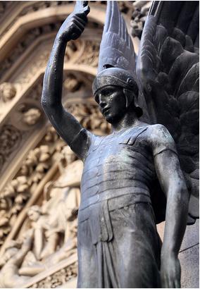 San Miguel Arcángel como el gran Guerrero