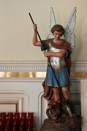 San Miguel Arcángel venciendo a Lucifer