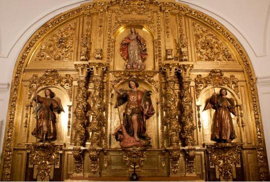 Los santos arcángeles, San Miguel, Gabriel y Rafael