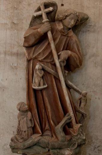 San Miguel Arcángel pesando almas