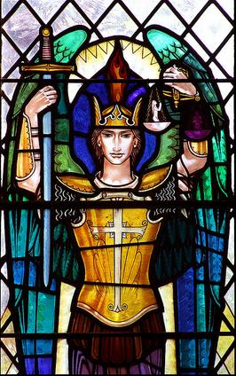 San Miguel Arcángel pesando a las almas