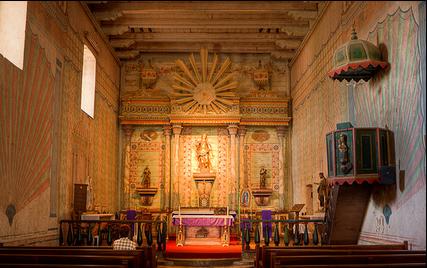 Altar de la Misión de San Miguel Arcángel