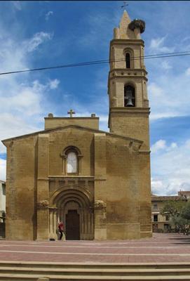 Iglesia de San Miguel Arcángel en Biota