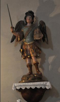 San Miguel Arcángel como protector de la iglesia