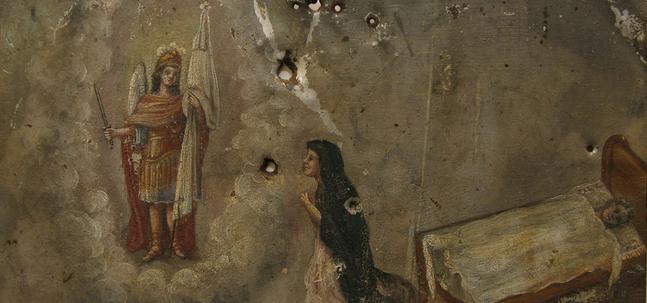 San Miguel Arcángel intercediendo por los enfermos