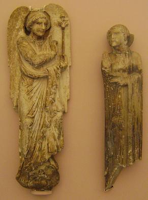 El Arcángel Gabriel y la Virgen