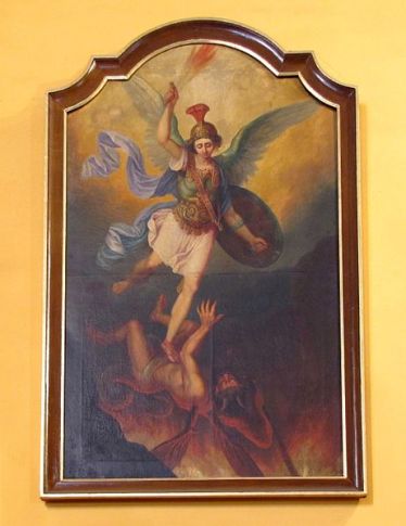 San Miguel Arcángel venciendo a Lucifer