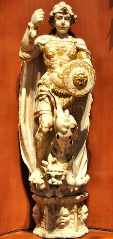 San Miguel Arcángel venciendo a la bestia