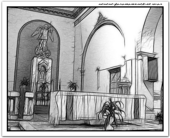 El altar a San Miguel Arcángel