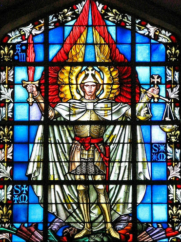 San Miguel Arcángel pesando almas