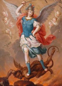 San Miguel Arcángel venciendo a Lucifer