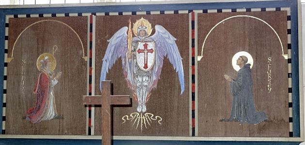 San Miguel Arcángel, Santos Félix y Fursey