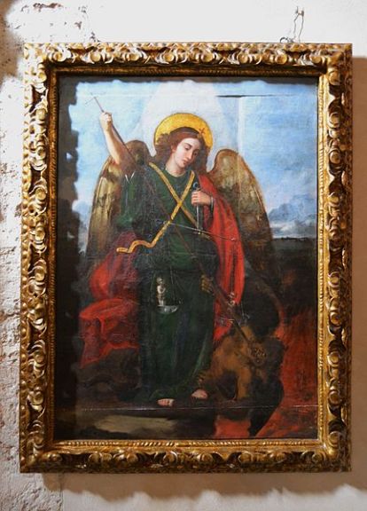 San Miguel Arcángel venciendo a Lucifer