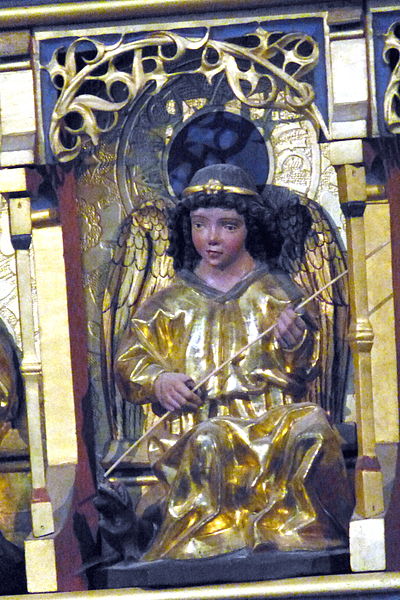 San Miguel Arcángel luchando contra la bestia