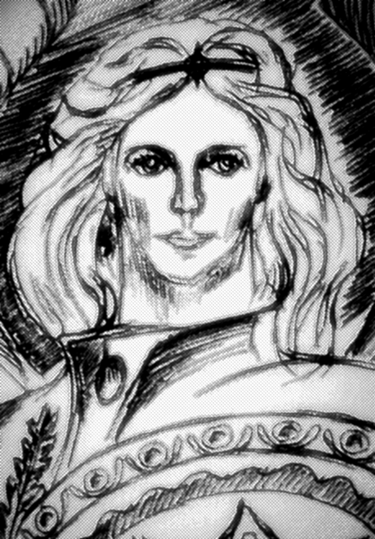 El rostro de San Miguel Arcángel