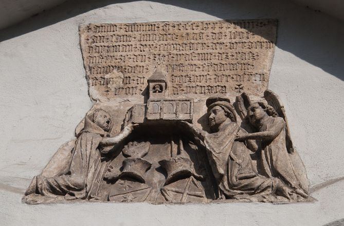 San Miguel Arcángel en el establecimiento de alivio