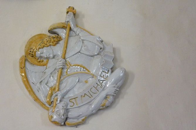 San Miguel Arcángel venciendo a Lucifer