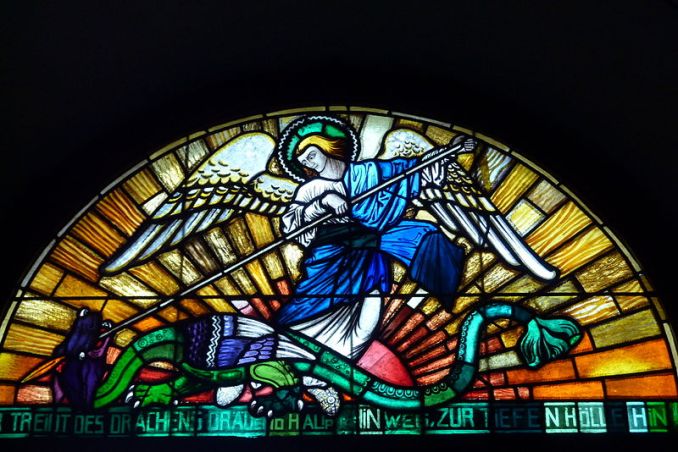 San Miguel Arcángel venciendo al Dragón