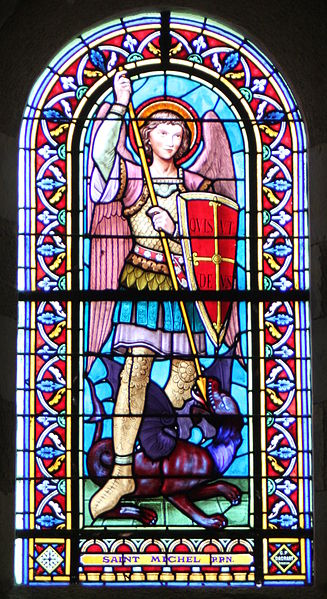 Vitral de San Miguel Arcángel