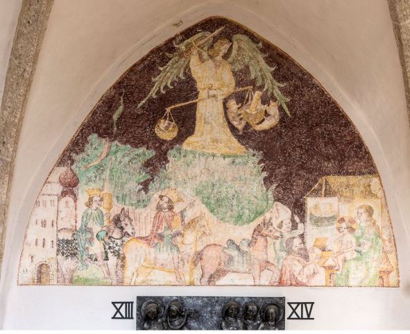 San Miguel Arcángel como pesador de almas