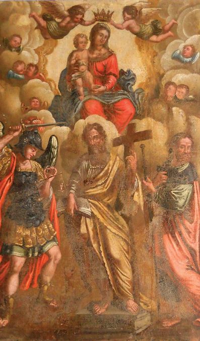 San Miguel Arcángel pesando almas