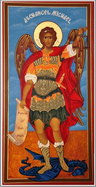 San Miguel Arcángel venciendo al Dragón