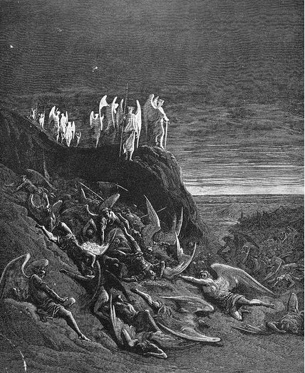 San Miguel Arcángel montando guardia