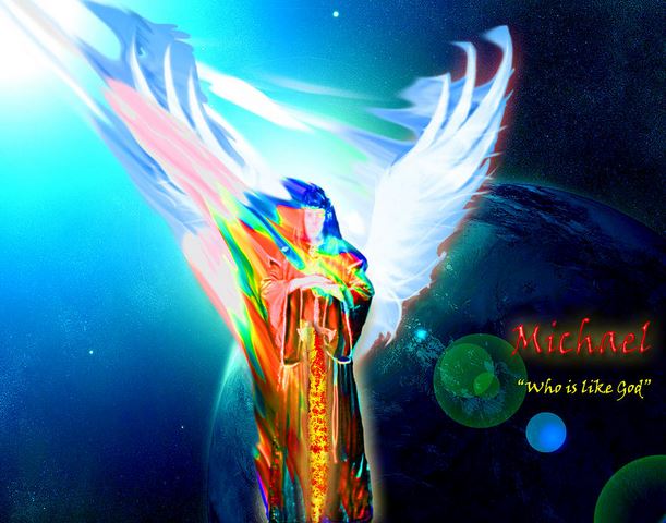 Arcángel Miguel velando por la Tierra
