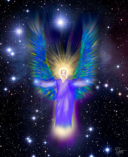 San Miguel Arcángel irradiando su luz