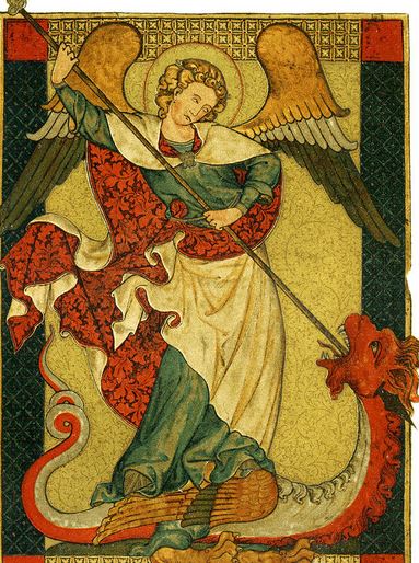 San Miguel Arcángel derrotando al Dragón