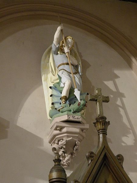 San Miguel Arcángel derrotando al Dragón