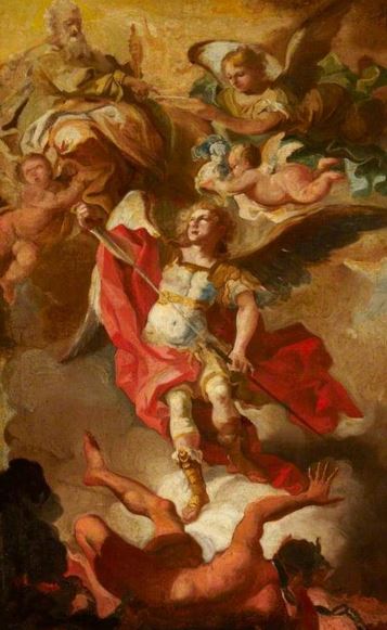 San Miguel Arcángel en batalla