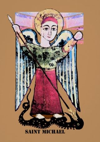 San Miguel Arcángel venciendo al dragón