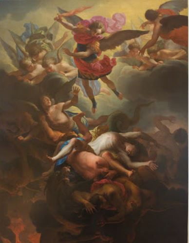 San Miguel Arcángel y los ángeles caídos