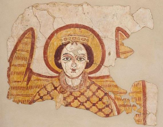 Fresco del Arcángel Miguel