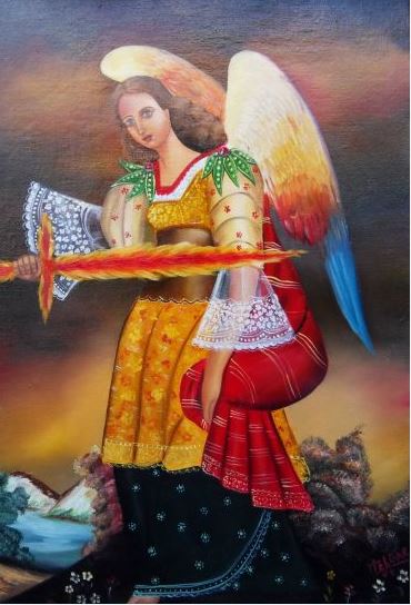 Oleo de San Miguel Arcángel