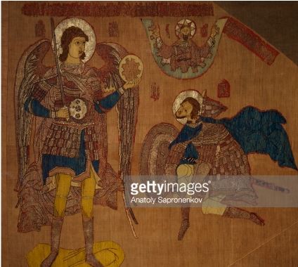 Aparición del Arcángel Miguel a Joshua