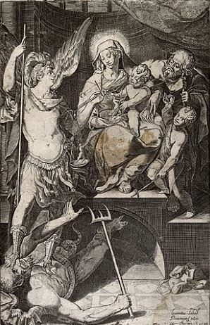 san-miguel-arcangel-con-la-sagrada-familia